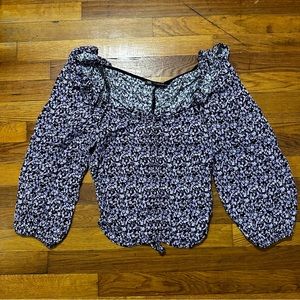 NWOT Women’s Zara Peasant Top